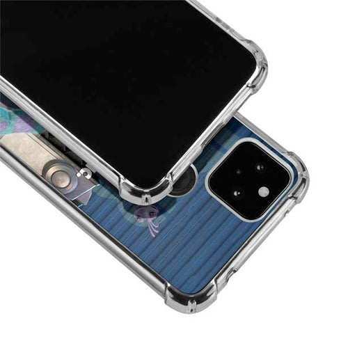 Disney Monsters Inc. Movie Poster Google Pixel 5 Clear Case